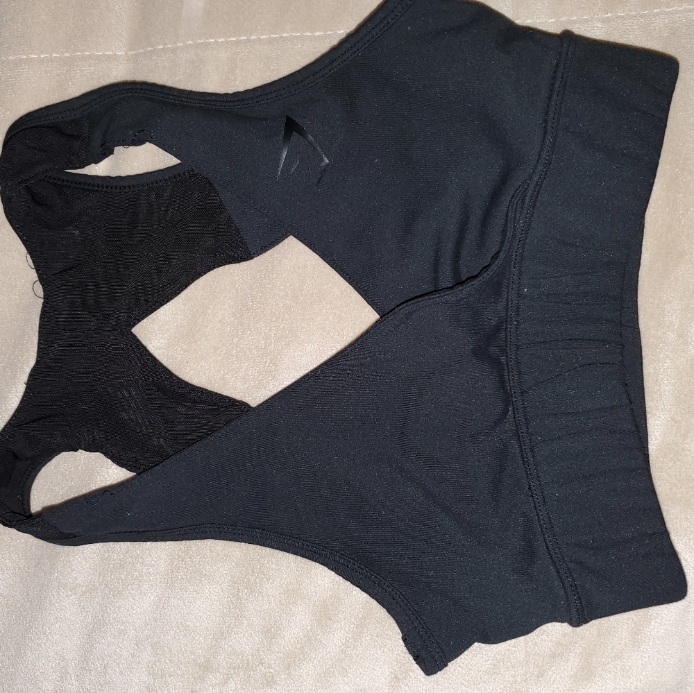 Gymshark x Nikki Blackletter sports bra